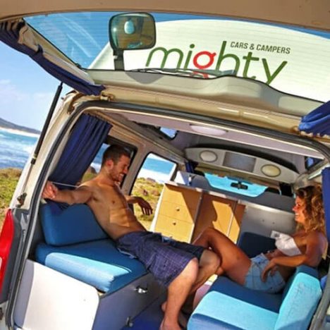 Mighty campervan rental