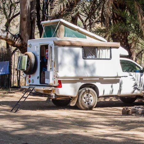 campervan hire Namibia