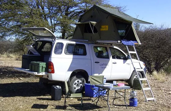 4wd rental camping Port Elizabeth