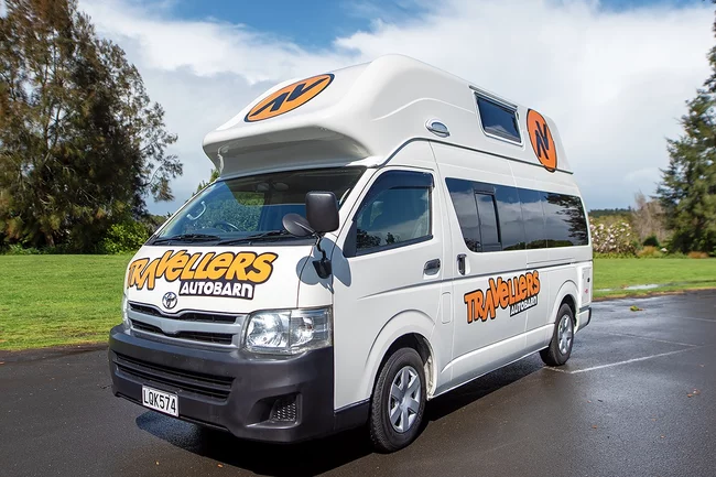 Travellers camper rental New Zealand